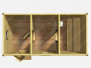 Каркасная баня 3х6                  